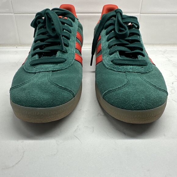 Adidas Originals Gazelle (COLL GREEN/PRELOVED RED/GUM 3) Men\'s Shoes 7.5 IG6200 main image 9